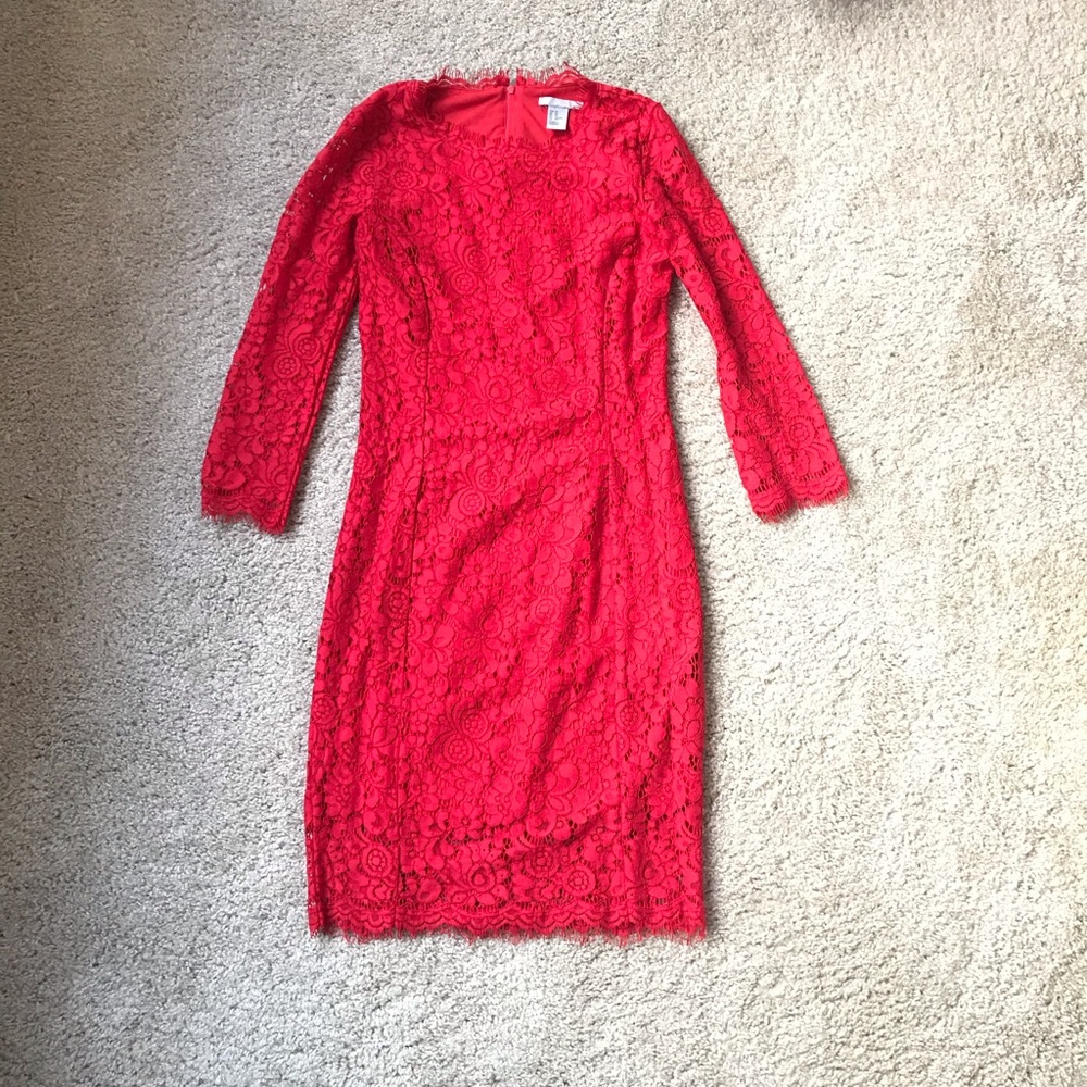 Red dress